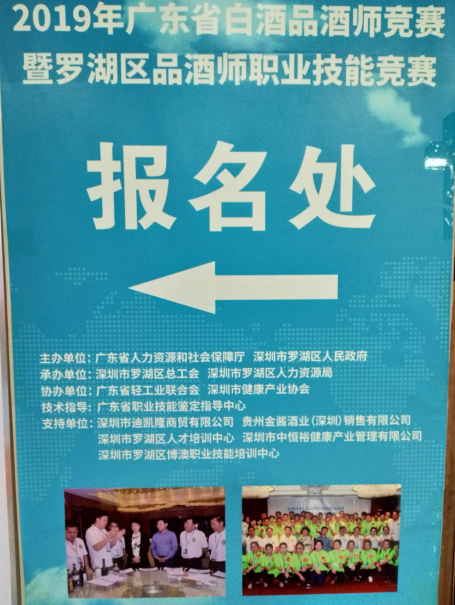 2019年廣東省白酒品酒師競賽